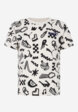 Футболка для мальчиков PUMA Sandy Adventures, Бежевый1  - превью