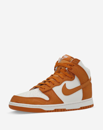 Кеды мужские Nike Dunk High Retro Se, Оранжевый женщинам