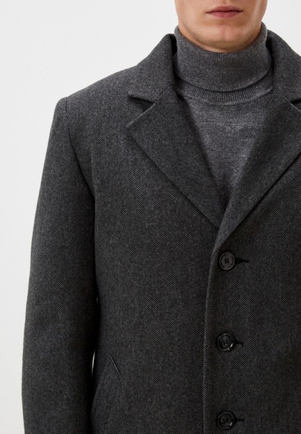 Пальто однобортное Misteks design