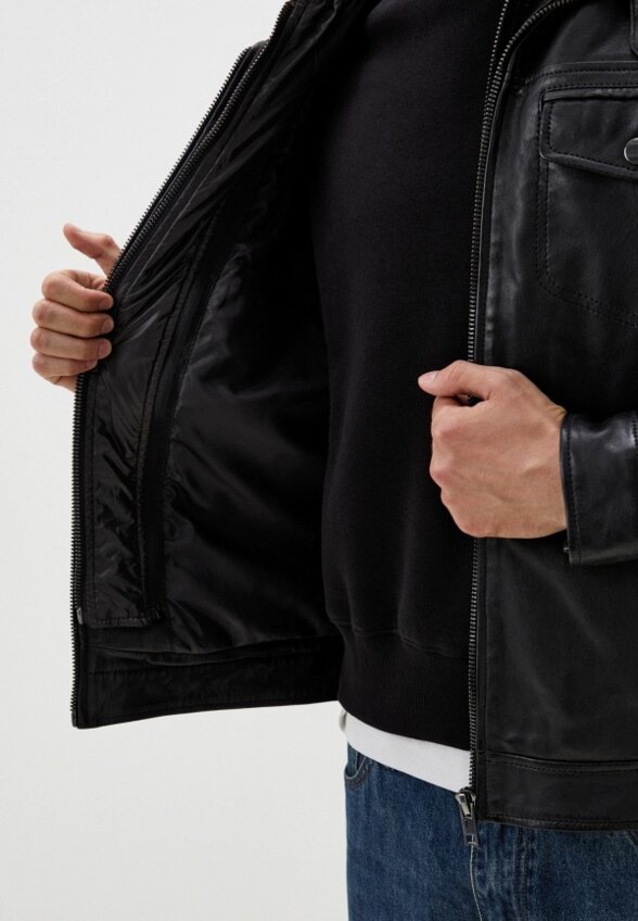 Куртка кожаная Jorg Weber