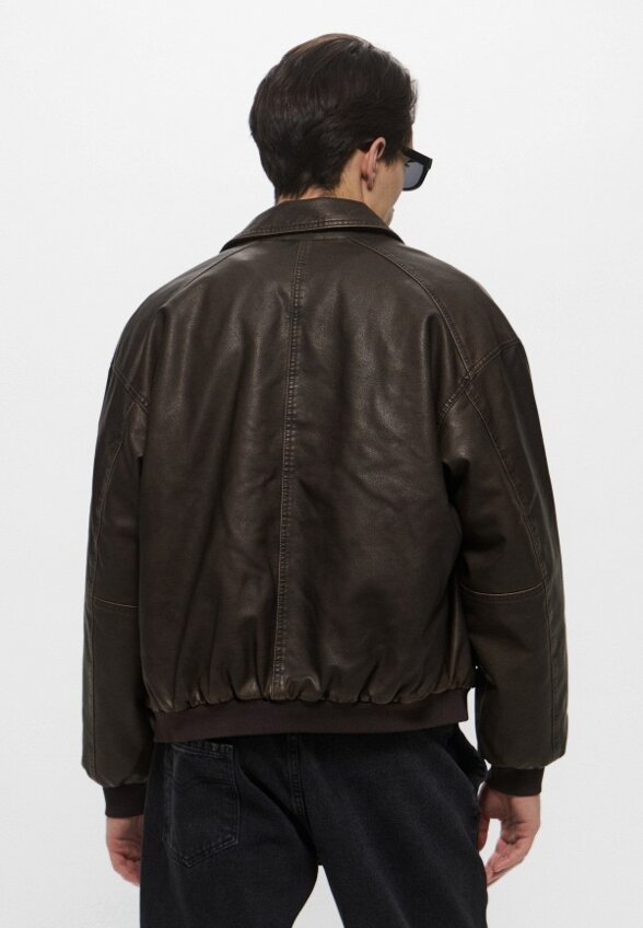 Куртка кожаная утепленная Befree