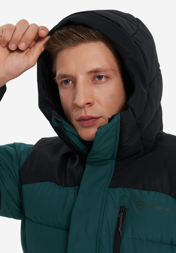 Пуховик мужской Outventure, Зеленый