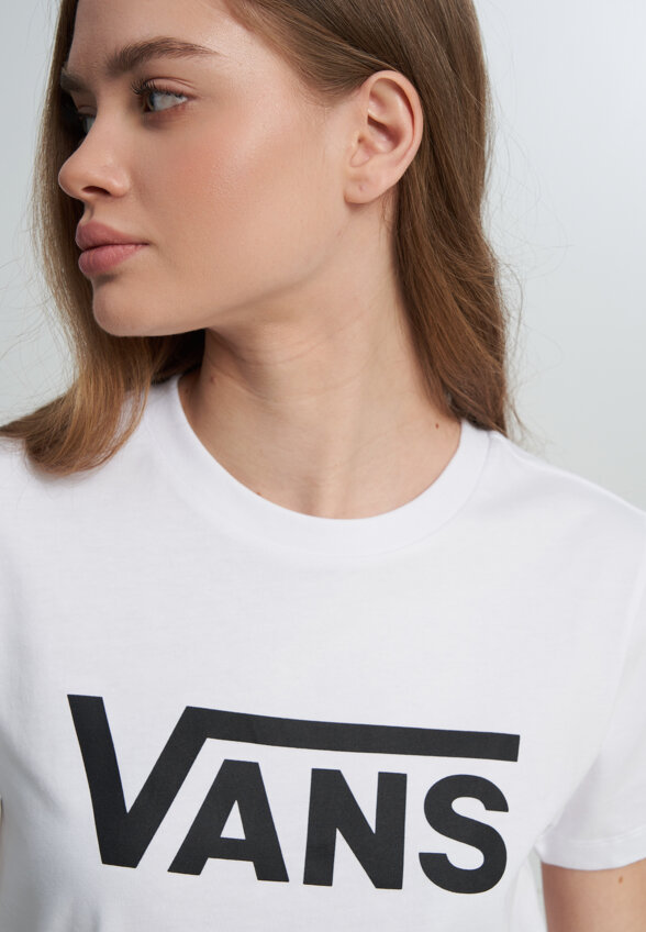 Футболка женская Vans Flying V Crew, Белый