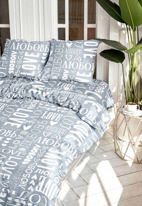 Постельное белье Евро Унисон