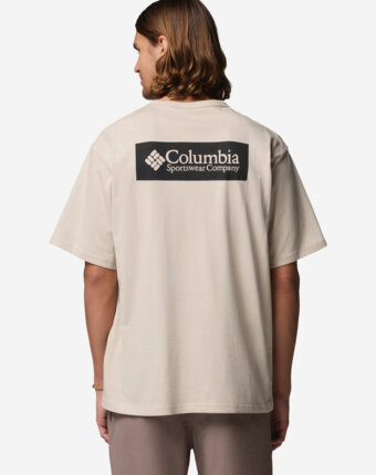 Футболка мужская Columbia CSC Heavyweight Iconic Tee, Бежевый женщинам