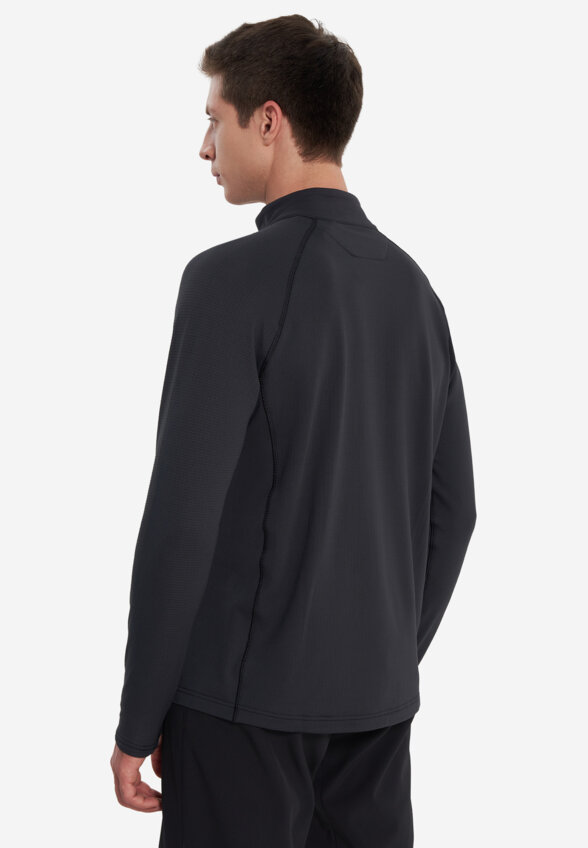 Толстовка мужская Mountain Hardwear Crater Lake Heavyweight Half Zip, Черный