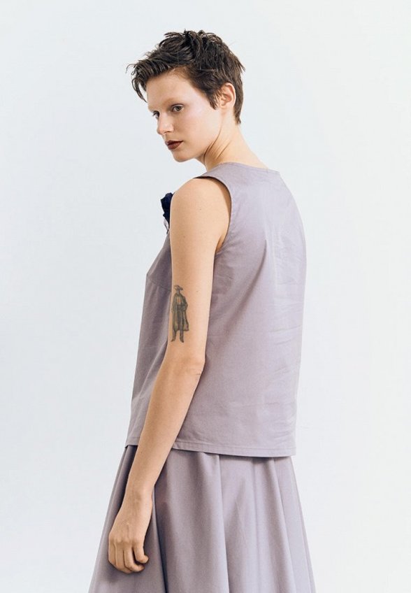 Топ и брошь Bymodno