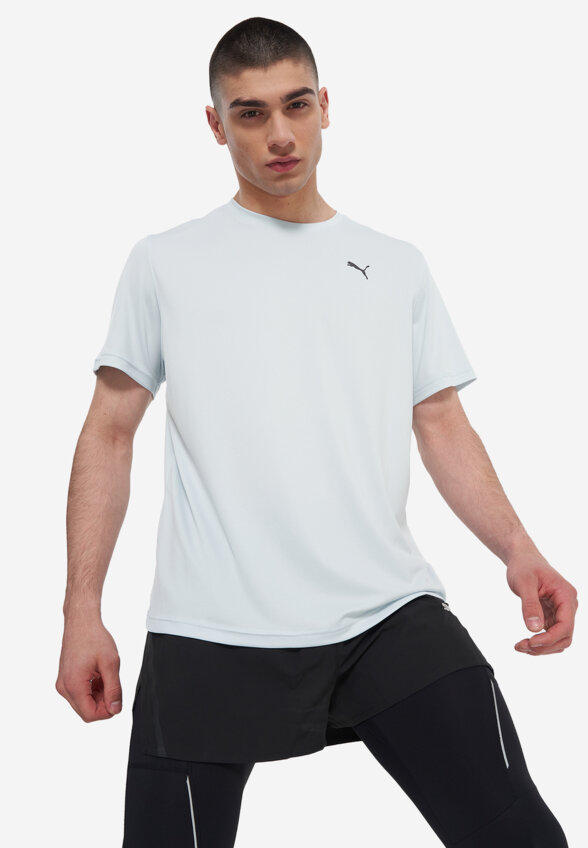 Футболка мужская PUMA Graphics Running Faster, Голубой