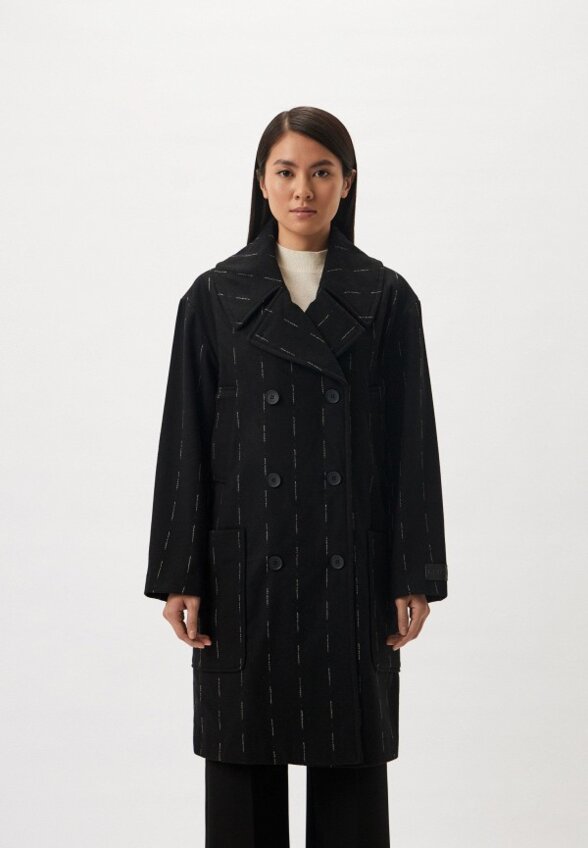 Пальто двубортное DKNY