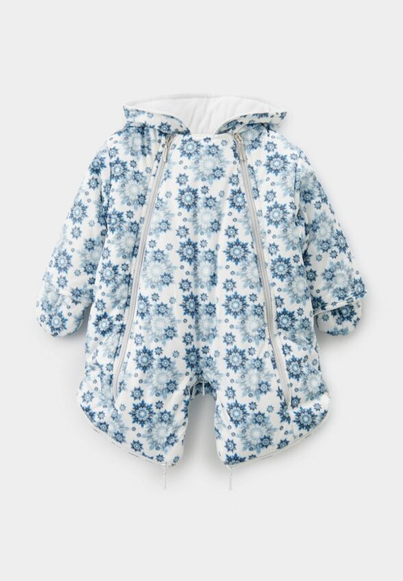 Комбинезон утепленный, варежки и пинетки Pilguni