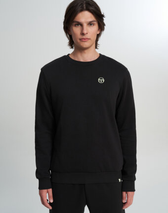 Свитшот мужской Sergio Tacchini Chiaro, Черный женщинам