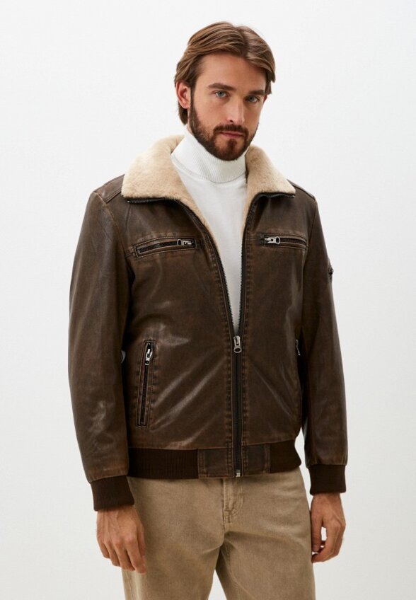 Куртка кожаная Ogmando