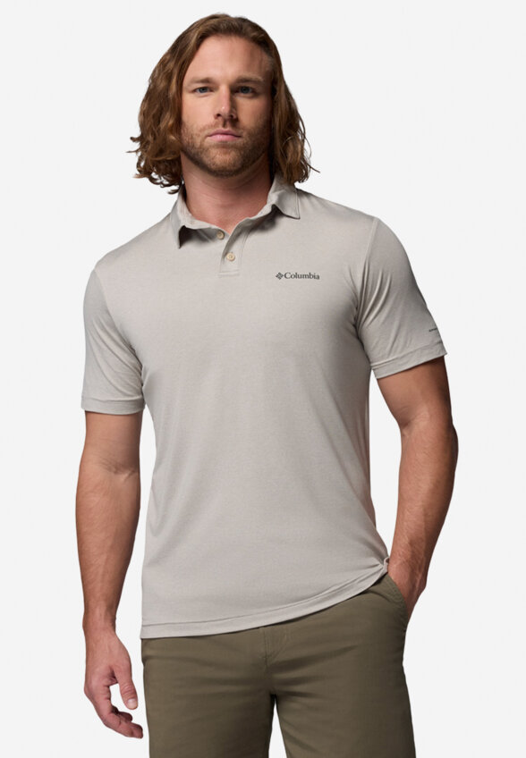 Поло мужское Columbia Parsons Point Polo, Бежевый