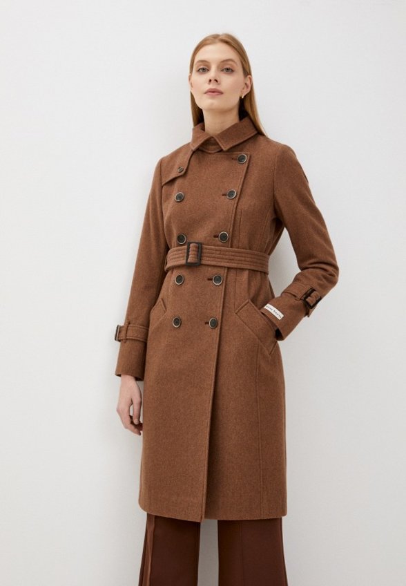 Пальто двубортное Jane Sarta