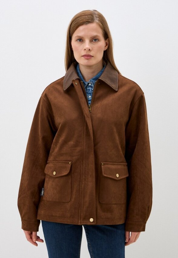 Куртка кожаная Luigin