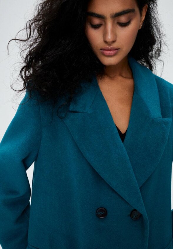 Пальто двубортное SashaOstrov