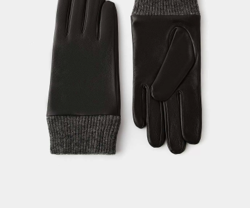 ПЕРЧАТКИ С ШЕРСТЯНОЙ МАНЖЕТОЙ