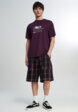 Шорты мужские оверсайз Quiksilver Mercury Check, Черный4  - превью