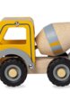 Игрушечная бетономешалка LUKNO, желтый1  - превью