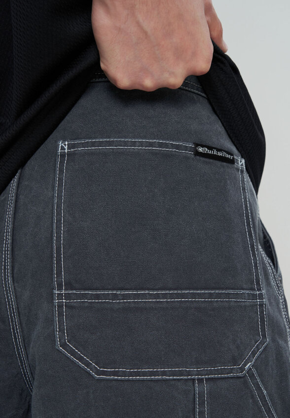 Шорты мужские оверсайз Quiksilver Mercury Carpenter, Черный