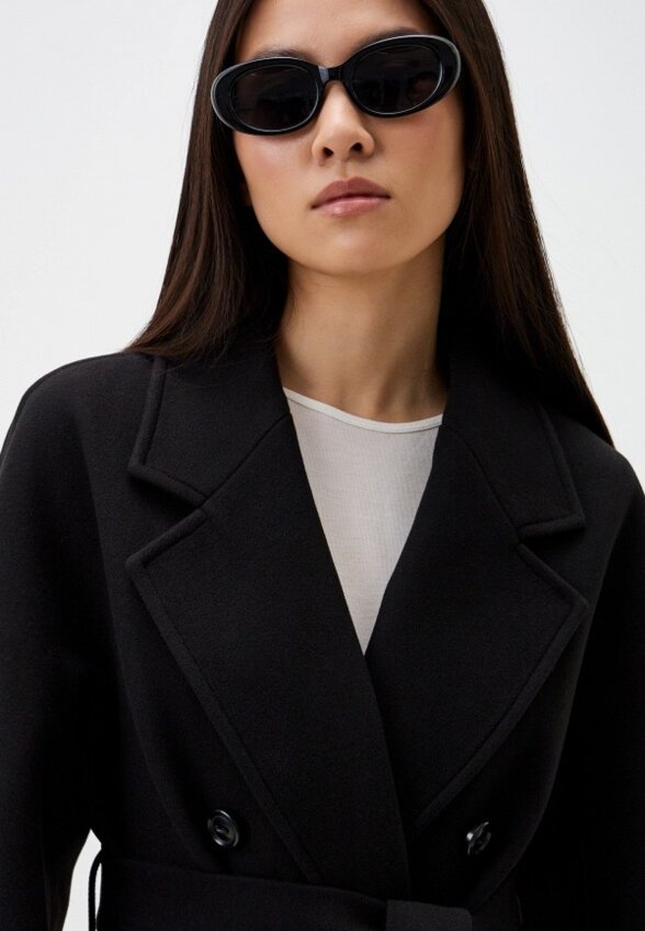 Пальто двубортное Almarosa