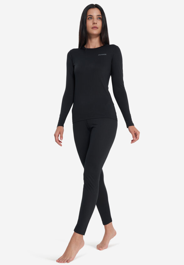 Термобелье верх женское Zanier, Черный