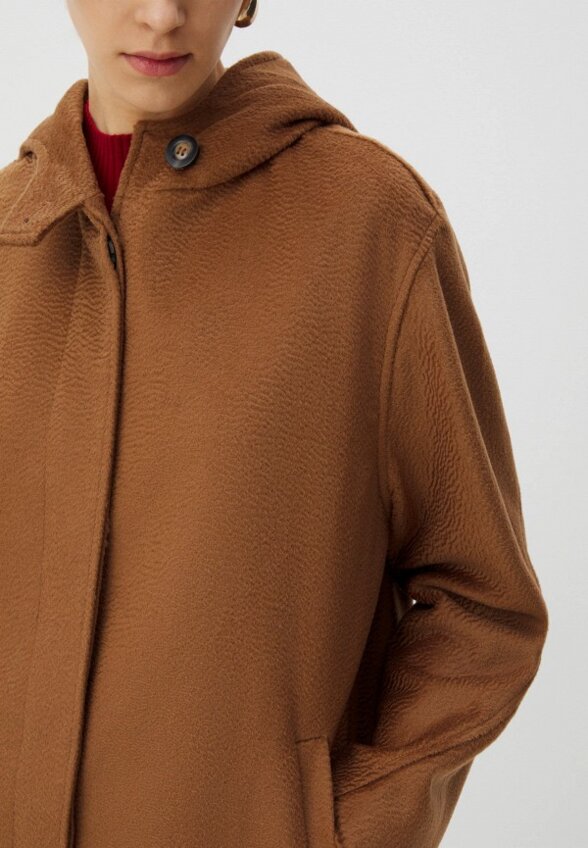 Пальто однобортное Maison David