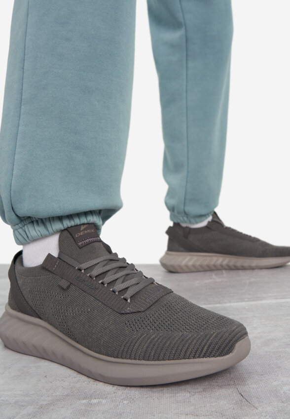 Кроссовки мужские Demix Bitcrazy Knit, Серый