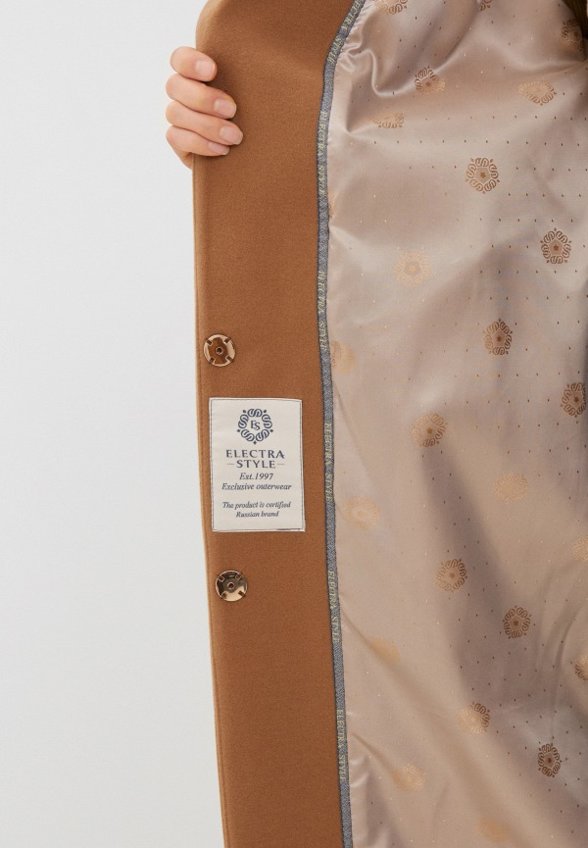 Пальто однобортное Electrastyle