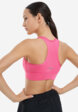Топ бра спортивный Demix ActiveMove Essentials Longline, Розовый2  - превью