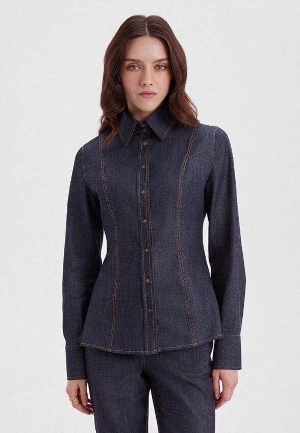 Рубашка джинсовая Olesa Chugunova