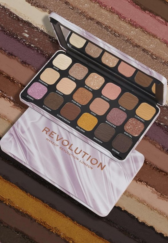 Палетка теней из 18 цветов Revolution