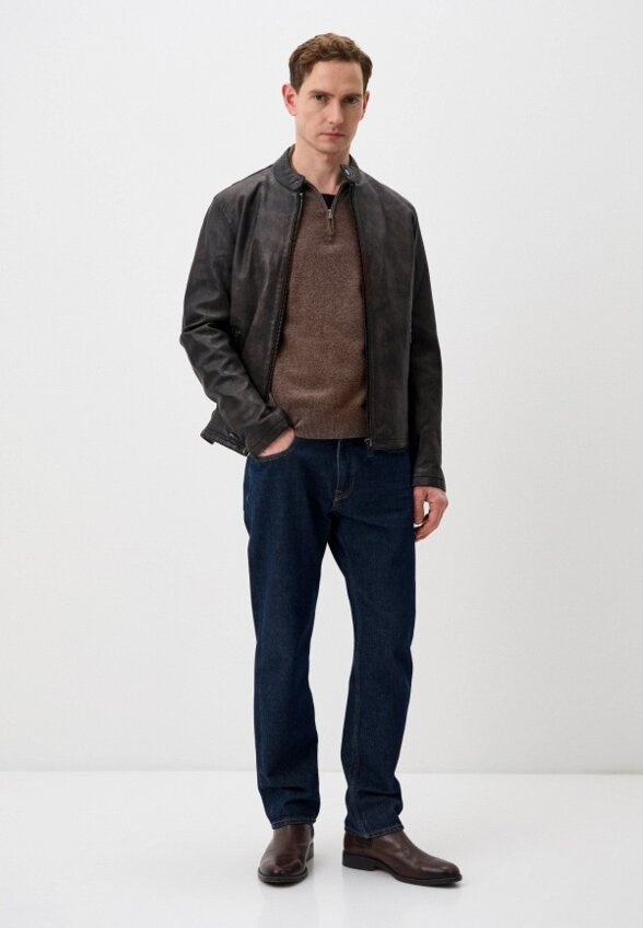 Куртка кожаная Jorg Weber