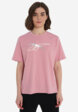 Футболка женская Reebok Brielle Crew, Бежевый2  - превью