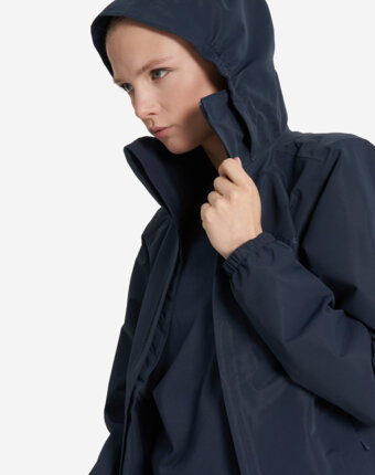 Куртка мембранная женская Jack Wolfskin Stormy Point, Синий женщинам