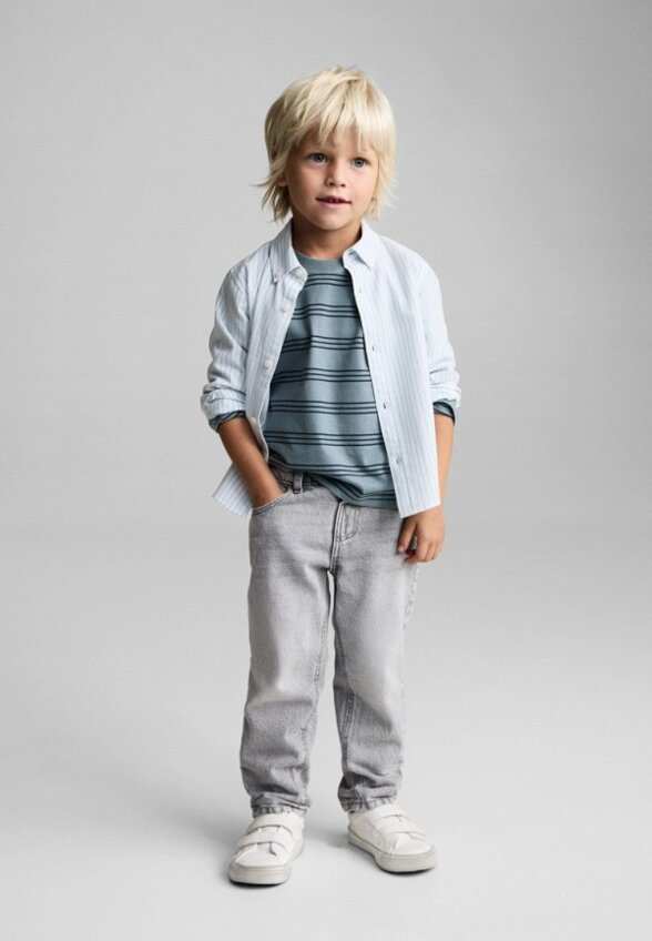 Рубашка Mango Kids