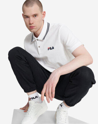 Поло мужское FILA Essentials, Белый женщинам