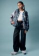 Винтажные джинсы Baggy Fit для девочек1  - превью