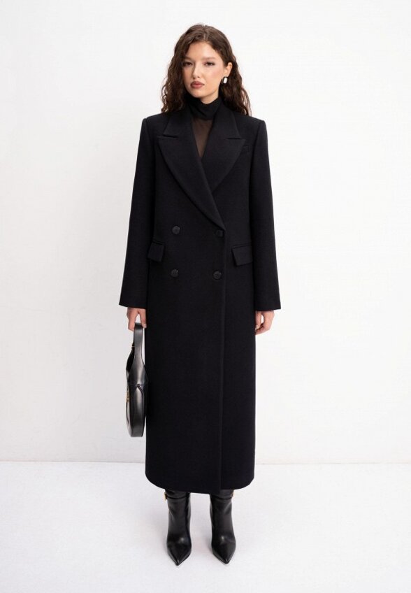 Пальто двубортное Bublikaim