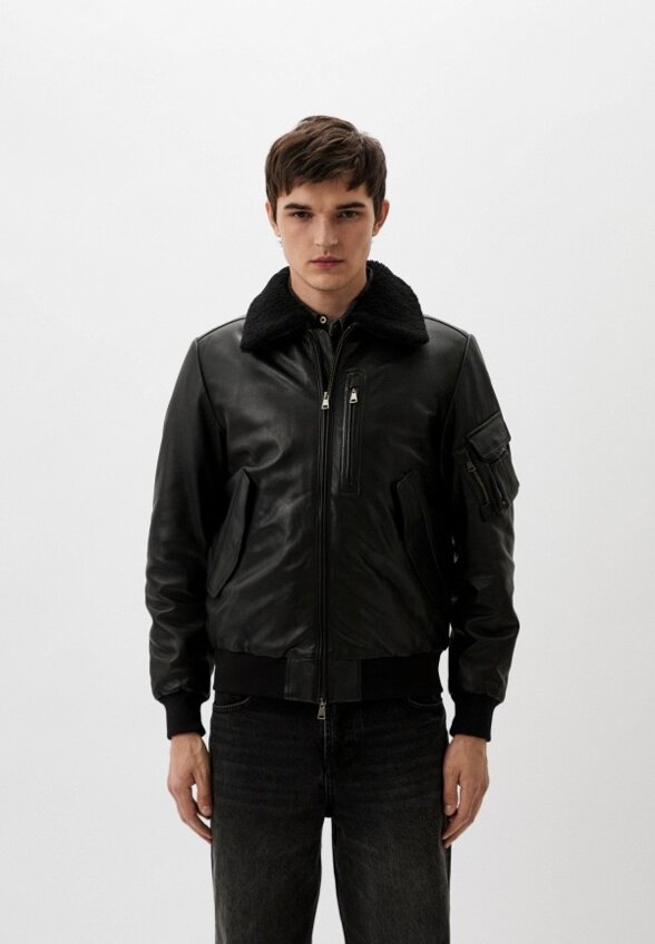 Куртка кожаная Blouson