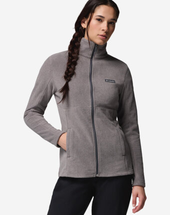 Джемпер флисовый женский Columbia Basin Trail III Full Zip, Серый женщинам