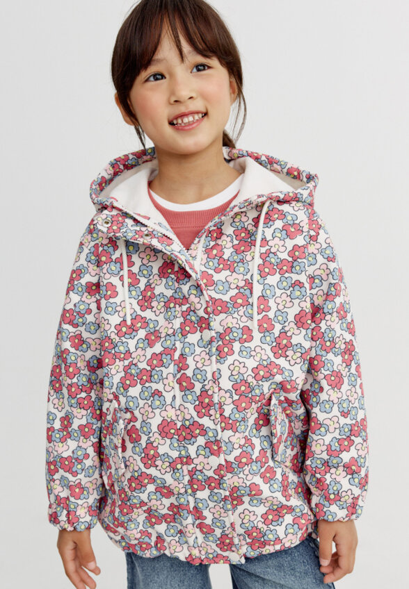 Ветровка Softshell на флисе для девочек