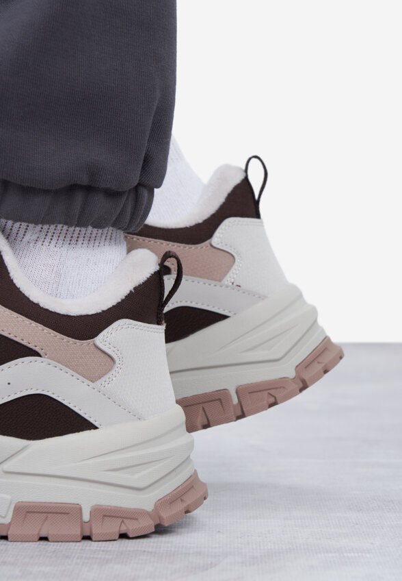 Кроссовки утепленные женские 361° Warm Sports Fashion, Белый