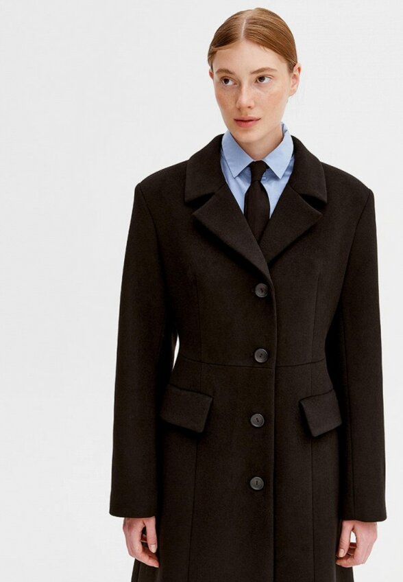 Пальто однобортное Bymodno