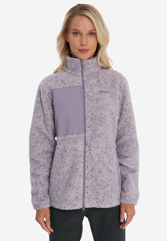 Джемпер флисовый женский Columbia Stellar Path Fleece Full Zip, Фиолетовый