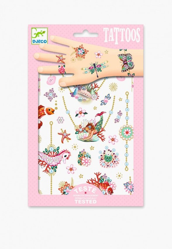 Временные татуировки Djeco