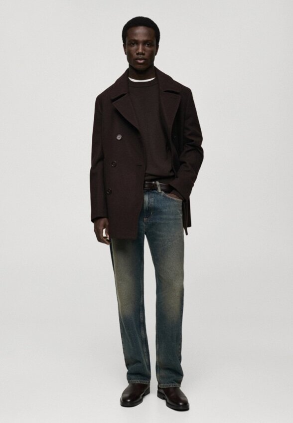 Полупальто Mango Man