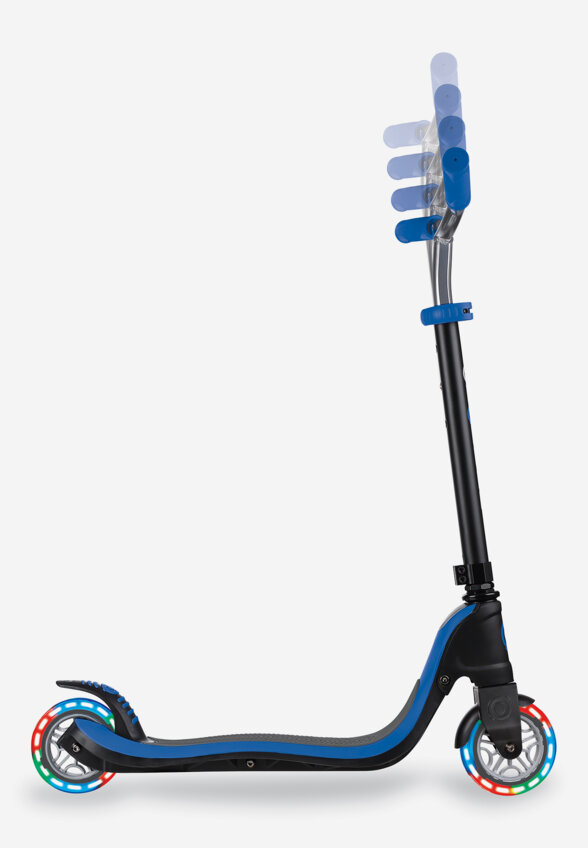 Самокат детский Globber Flow 125 Lights, Черный