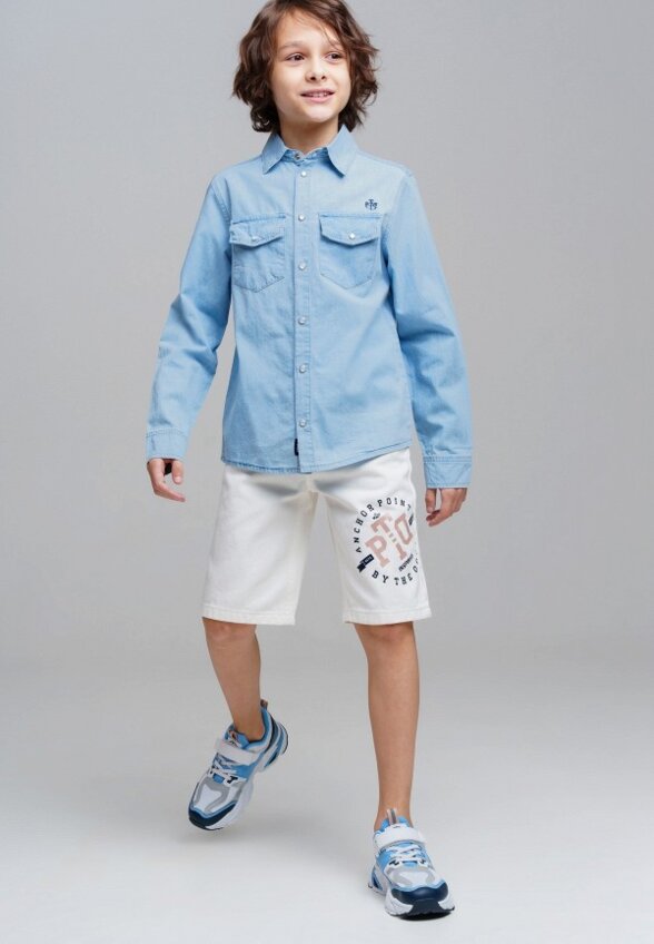 Рубашка джинсовая PlayToday