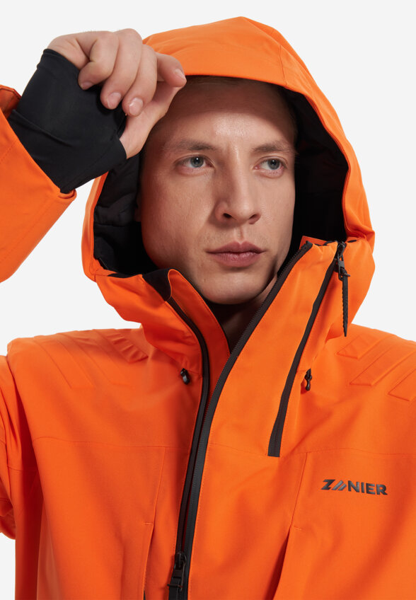 Куртка горнолыжная мужская Zanier, Оранжевый